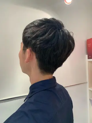 パーマ メンズ Yamamoto 半個室美容室zinaのヘアスタイル