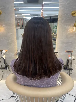 セミロング 🌈似合わせカット/ 髪質改善/山本🌈のヘアスタイル