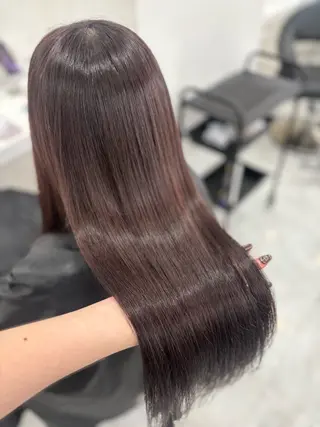 ロング 渋谷🥇透明感カラー 特化美容師のヘアスタイル