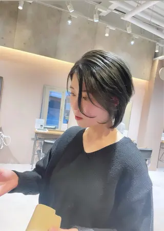 ショート Le rond ロンド所属・Le rond吹田店のヘアスタイル