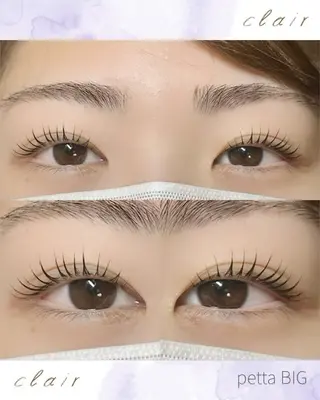 マツエク・マツパ claire BEAUTY SALON所属・若林 瞳華のマツエク・マツパデザイン