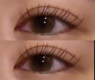 マツエク・マツパ eve🐰束間まつ毛 /透明感カラーのマツエク・マツパデザイン