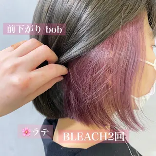 ショート カラー 舟橋 りんかのヘアスタイル