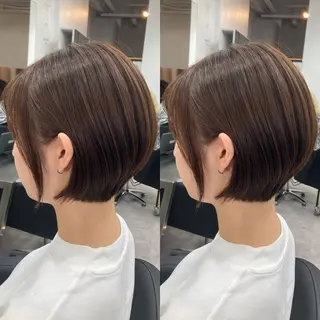 ショート 🫧髪質改善• 艶カラー持田樹🫧のヘアスタイル