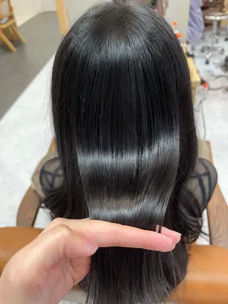 ロング MIZUKI🫧ྀི 韓国ヘアAFLOATのヘアスタイル