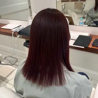 セミロング 設樂 優心のヘアスタイル