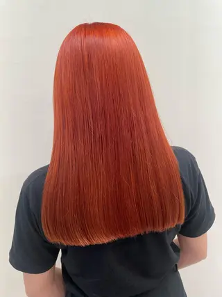 ロング カラー ボブ/インナーカラー /眉毛/Miyuのヘアスタイル