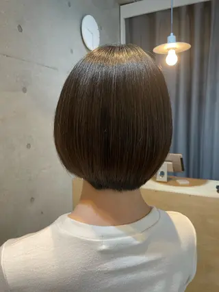 ショート カラー ウェーブパーマ/ レイヤー/齋藤大貴のヘアスタイル