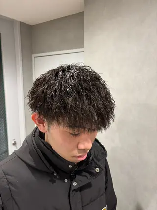 パーマ メンズ 33〖SASA〗大阪店所属・西野 翔太のヘアスタイル