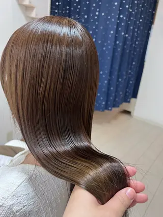 ロング アミーベル🧸🧡 廿日市本店のヘアスタイル