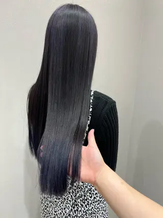 ロング カラー number大分/ 磯部栞里のヘアスタイル