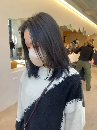 ショート カラー ヘアアレンジ ミニボブ/ブリーチ 🌈MISATOのヘアスタイル