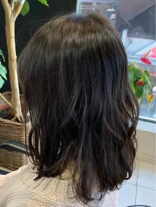 セミロング 森田 健介のヘアスタイル