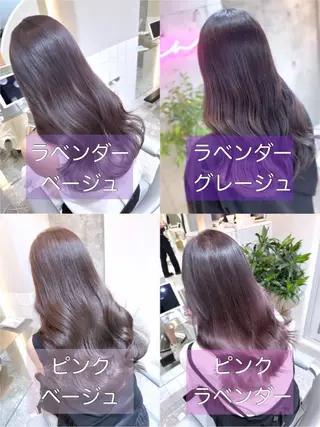 ミディアム カラー 髪質改善サロン Sea shinjuku 新宿南口【シー シンジュク】所属・髪質改善/韓国ヘア レイヤー/新宿/ロミのヘアスタイル