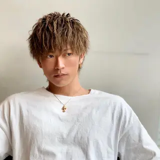 カラー パーマ メンズ メンズ専門 井藤 雅也のヘアスタイル