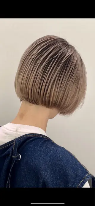 ショート カラー 池袋シャドールーツ /バレイヤージュ戸田のヘアスタイル