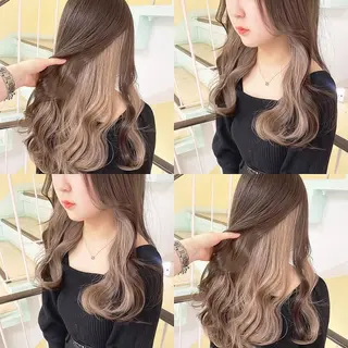 カラー 渋谷:インナーカラー ／🍒エリカ🍒のヘアスタイル