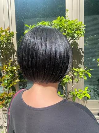 ショート 伊藤 優花のヘアスタイル