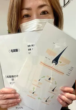 中庄駅前エステ BRILLAR小豆のヘアスタイル