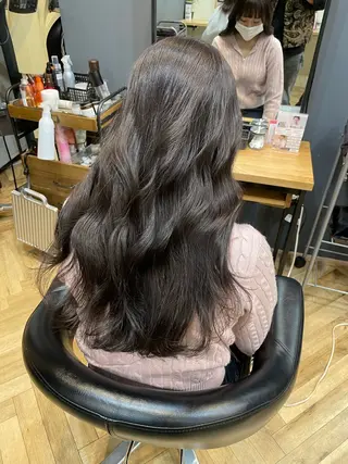 ロング 韓国ヘア/レイヤー 🇰🇷/艶髪/長橋のヘアスタイル