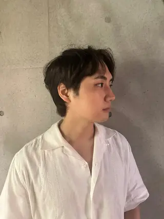 カラー メンズ 似合わせカット /パーマ岡本淳平のヘアスタイル