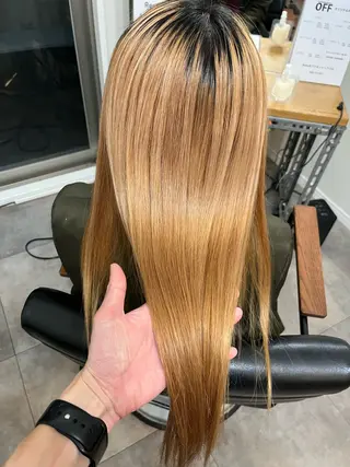 ロング OFF YUYAのヘアスタイル