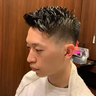 ショート メンズ HIROGINZA ヒロ銀座 青山所属・マツオ リュウホウ🐉のヘアスタイル
