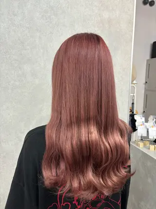 ロング ブリーチ予約率90% 以上✨森山陽向のヘアスタイル