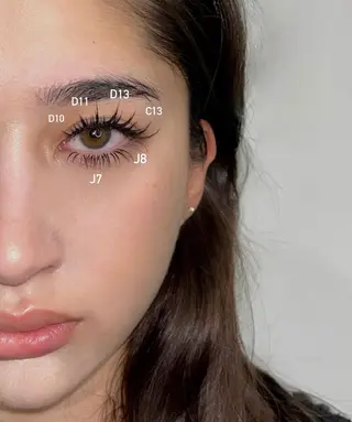 マツエク・マツパ AILEEN *のマツエク・マツパデザイン