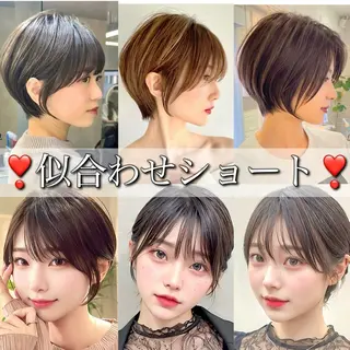 ショート レイヤー/韓国❣️ 美髪矯正/おばかんのヘアスタイル
