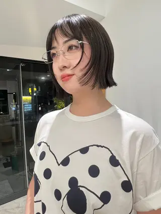 ショート M Hair Salon所属・淀屋橋ウルフレイヤー ハッシュ/ASARIのヘアスタイル