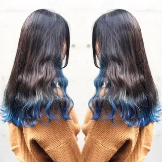 ロング カラー ヘアアレンジ ALLY（アリー）所属・ミニモお気に入り数 No.1宍戸雄弥のヘアスタイル