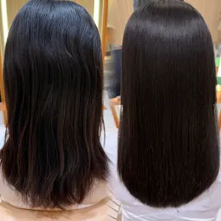 ロング 美髪縮毛矯正 /髪質改善のヘアスタイル