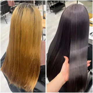 ロング カラー MAKO ❤️🔥NEXTのヘアスタイル