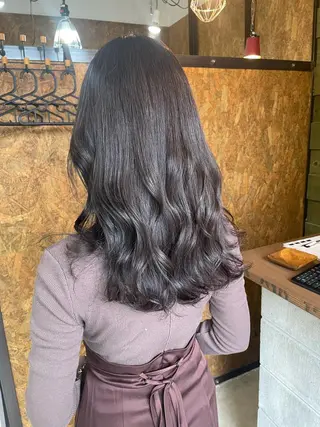 ミディアム カラー uru"所属・uru" すずきさゆりのヘアスタイル