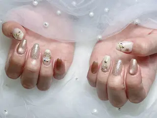 ネイル 【Eclat ｴｸﾗ】nail＆beauty所属・Eclat〔ｴｸﾗ〕 MOEKA𝜗𝜚*のネイルデザイン