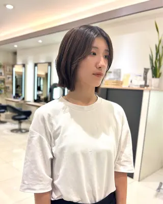 ショート 辻村 彩華のヘアスタイル