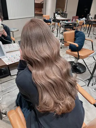 ロング 似合わせ/レイヤー /顔まわり/池田歩樹のヘアスタイル