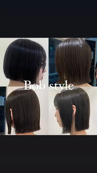 ショート 赤みオフの透明感職人 /ケア重視の美髪施術のヘアスタイル