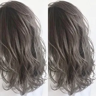 ロング カラー パーマ ヘアアレンジ tocca所属・毎月通える価格♪ 杉本真基のヘアスタイル