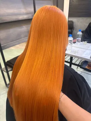 ロング カラー 韓国ハイトーンカラー kana♡のヘアスタイル