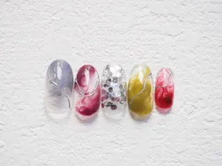 ネイル トップネイリスト Ribbon立川店のネイルデザイン