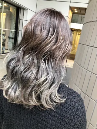 ロング 波巻きスパイラル/ メンズパーマ/ゆうひのヘアスタイル