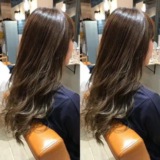 ロング カラー 髪質改善特化 ミサワコウキのヘアスタイル