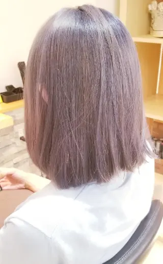 ミディアム すずき えりのヘアスタイル