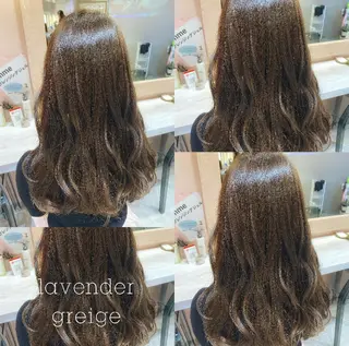 ミディアム カラー パーマ ヘアアレンジ メンズ キッズ RIYA❤︎ Aujuaソムリエのヘアスタイル