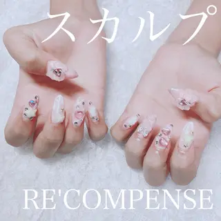 ネイル RE'COMPENSE所属・れこん ぱんすのネイルデザイン