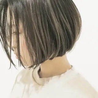 カラー ショート レイヤーカット/ ウルフカット/大橋 のヘアスタイル