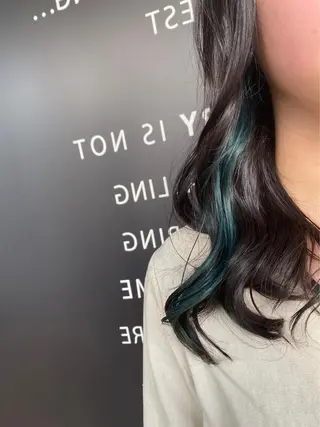 ミディアム カラー 🌈艶カラー× メンズパーマ永埜🌈のヘアスタイル