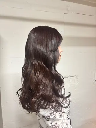 ロング カラー 🩵似合わせカット SEIRA🩵のヘアスタイル